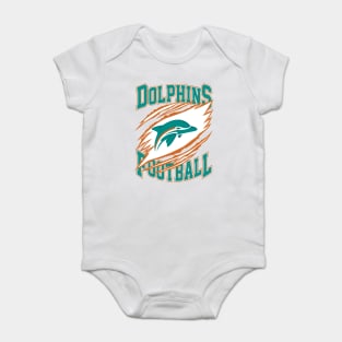 Miami Dolphins Football Baby Bodysuit